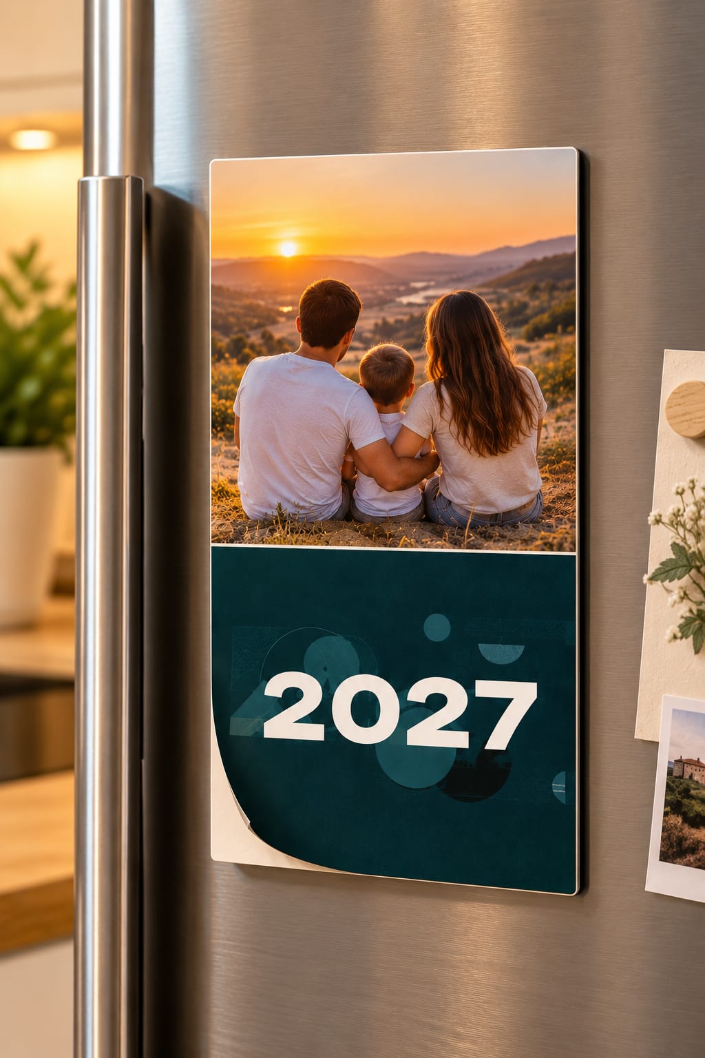 Lote de calendarios de iman 2027 personalizados