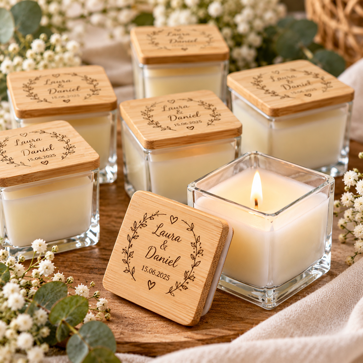Velas personalizadas